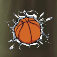 Basketbal míč v triku