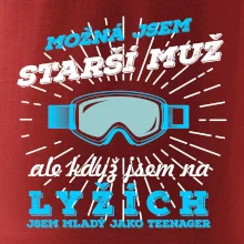 Lyže - možná jsem starší muž