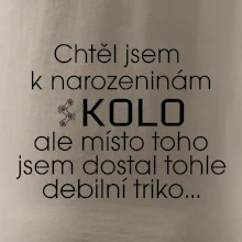 Chtěl jsem dostat k narozeninám kolo