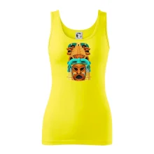 Mayové maska s pyramidou