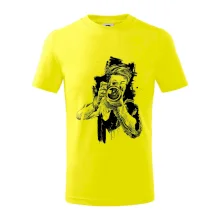 Fotograf kreslený tužkou