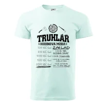 Hodinová mzda truhlář