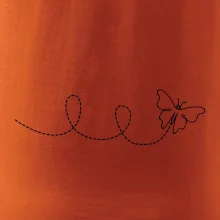 Dráha letu motýla - smyčka