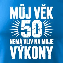 Můj věk nemá vliv na moje výkony