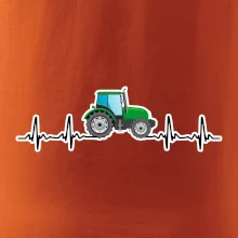 Traktor barevný ekg