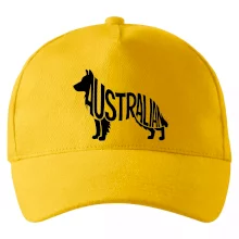 Australský Ovčák - nápis v těle