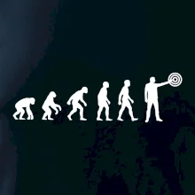 Evoluce střelec terč