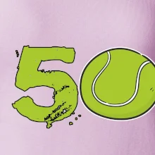 Tenis kulaté narozeniny 50