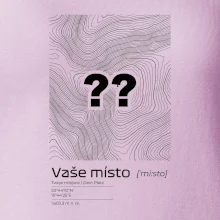 Vaše místo - vrstevnice v obdélníku