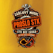 Záříjový model -  stk bez závad