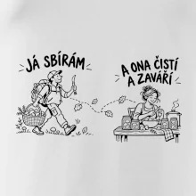 Já sbírám ona čistí a zavaří