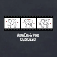 Svatební den - váš nápis (Hana-creative)