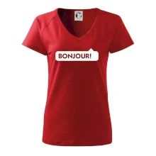 Nápis Bonjour Nápis Bonjour