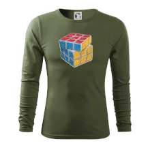 Rubikova kostka kreslená