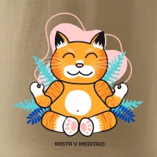 Kočka - mistr v meditaci (Pecka design)