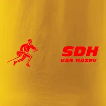 Hasičský sport SDH + váš název ČERVENÁ