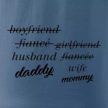 Partnerské triko nastávající rodiče