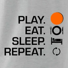Hokejbal - Play eat sleep repeat