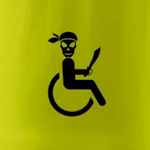 Pirát vozíčkář Pirát vozíčkář
