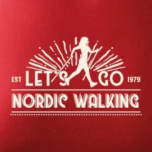 Let's go nordic walking - vintage Let's go nordic walking - vintage