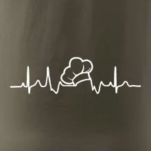 EKG kuchařská čepice