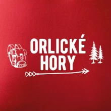 Orlické hory nápis