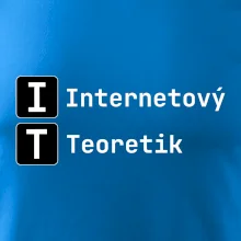 IT Nápis Internetový Teoretik