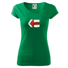 Párová turistická značka  červená