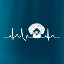 Lagotto romagnolo hlava EKG