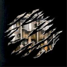 Roztržené triko - písty