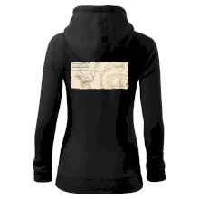 Mapa Báňské dráhy z Moravské Ostravy do Doubravy