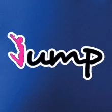 Jump - nápis a panáček Jump - nápis a panáček