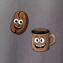 Parové triko - Hrnek a káva