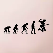 Evoluce kytarista - výskok