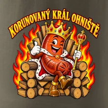 Korunovaný král ohniště