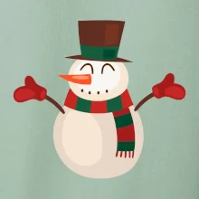 Vánoční sněhulák