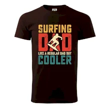 Surfing dad like a regular dad but cooler