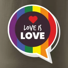 Love is love bublina