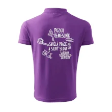 Pozor řemeslník skvělá práce silný slova