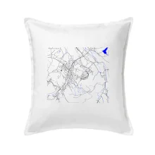 Kopřivnice - Mapa s vodními toky