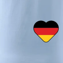 Germany love malé - Německá vlajka
