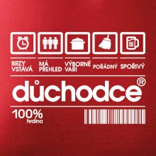 Čárový kód důchodce