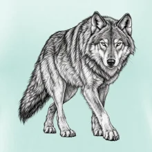 Zvířata Šumavy – Vlk obecný