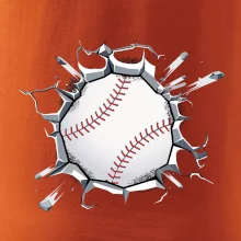 Baseball míč v triku