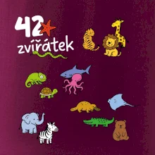 Tričko + 42 nažehlovacích zvířátek