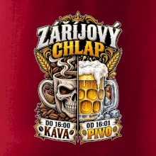 Záříjový chlap -  do 16 káva  od 16 pivo