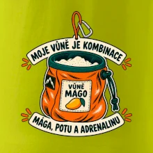 Vůně mága potu a adrenalinu