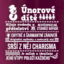 Narozeniny únor