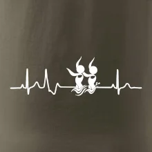 EKG synchronizované plavání