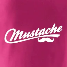 Mustache - nápis